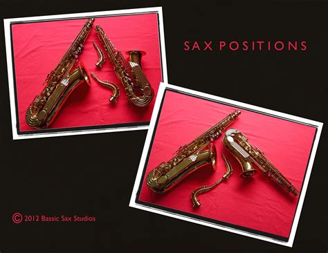 Sax Positions Poster The Bassic Sax Blog