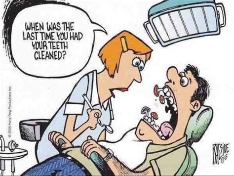 when was the last time you had your teeth cleaned dental hum⭕️r