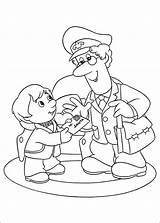 Postman Pat Coloring Pages Print Pages12 Kids sketch template