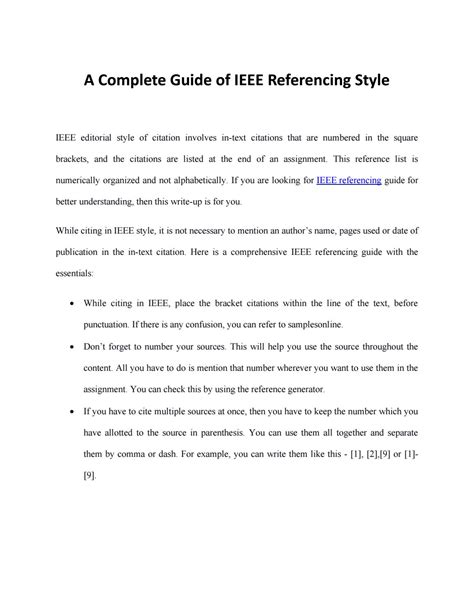 ieee referencing  complete guide  ieee citation  joshua dollar