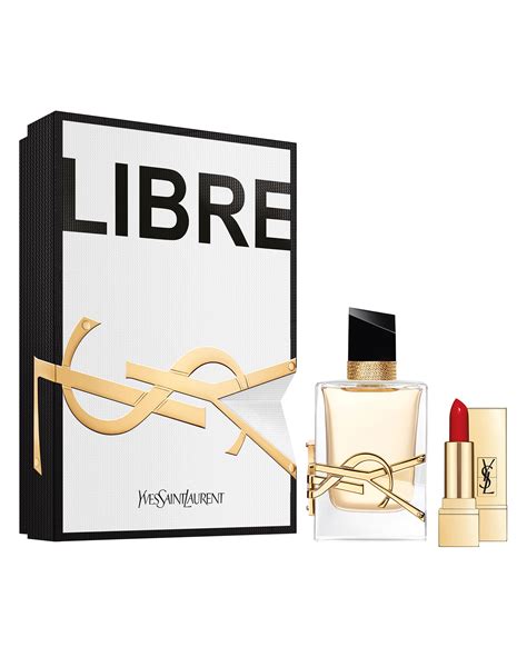 riachuelo kit perfume libre yves saint laurent feminino eau de parfum ml mini batom vermelho