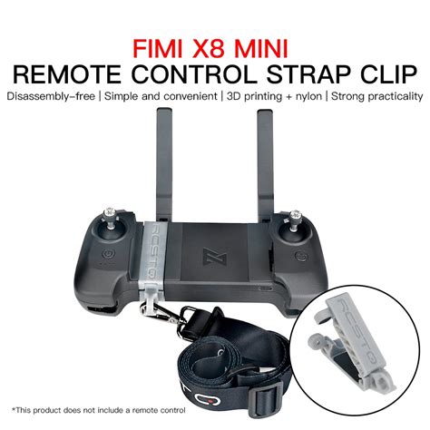 fimi  mini remote control neckstrap buckle fixed clip  lanyard