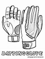 Gloves Drawing Coloring Football Pages Getdrawings sketch template