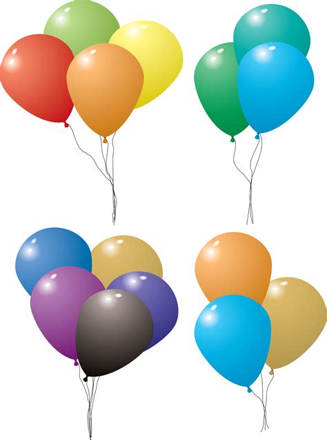 happy birthday balloons png images png
