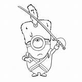 Minions Coloring Pages Books Coloringpages sketch template