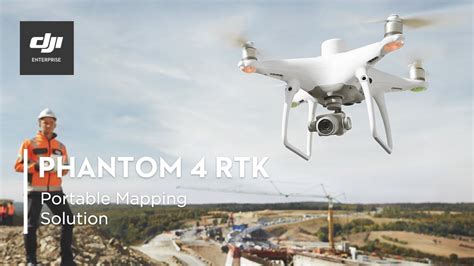 dji enterprise phantom  rtk compact mapping drone youtube