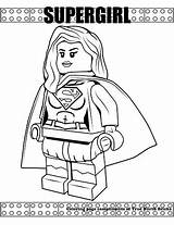 Supergirl Kolorowanki Coloriage Ninjago Druku Bricks Vert Loke Bane Hansen Truenorthbricks Unicorns Superhero sketch template