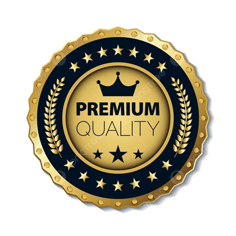 badge premium quality vector art png premium quality label  badge