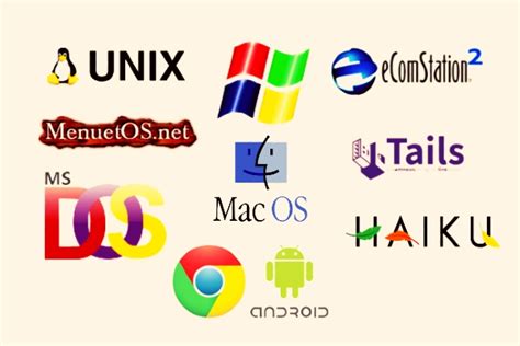 operating system     types  operating systems