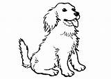 Cartoon Coloring Dog Colouring Pages Dogs Puppies Puppy Go Back sketch template