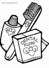 Toothbrush Dental Toothpaste Floss Brush Higiene Teeth Bucal Hygiene Dientes Brushing Utilizar Dentistas Colgate Ausmalbilder sketch template