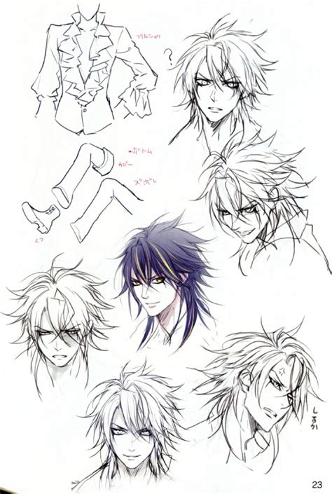 Guy Drawing Hair Drawing Reference Male Manga