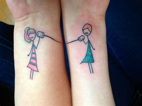 girls cute friendship tattoos tattooimages