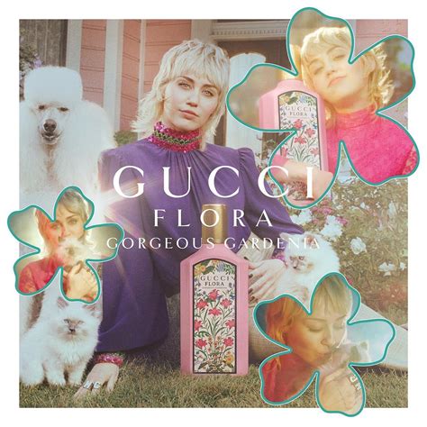 Gucci Releases Goodies From Miley Cyrus’ Flora Gorgeous Gardenia Eau De