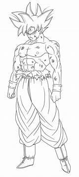 Goku Instinct Ultra Coloring Limit Breaker Lineart Deviantart Print Pages Search Again Bar Case Looking Don Use Find Top sketch template