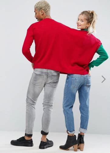 asos  selling   person christmas jumper