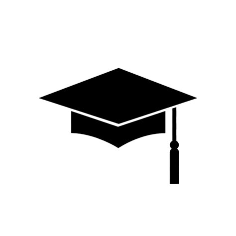 graduation grad cap silhouette instant  includes etsy