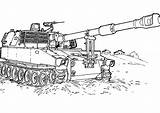 Tank Coloring Pages Army Adults Students Worksheets sketch template