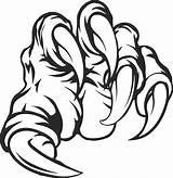 Claws Ripping Claw sketch template