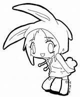 Coloring Anime Chibi Pages Cute Emo Girl Wolf Bunny Girls Colouring Lineart Color Couple Deviantart Printable Animal Clipartbest Sketchite Boy sketch template