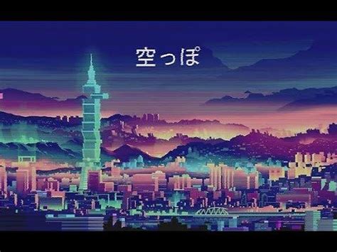 japanese city popfunk mix aesthetic desktop wallpaper