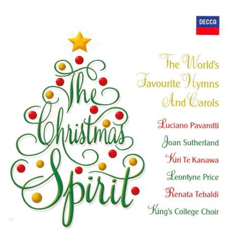the christmas spirit [universal] various artists songs reviews