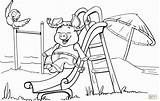 Playground Coloring Pages Slide Drawing Printable Pig Worksheets Kids Color Equipment Drawings Animals Paintingvalley Supercoloring Collection Getcolorings Print sketch template