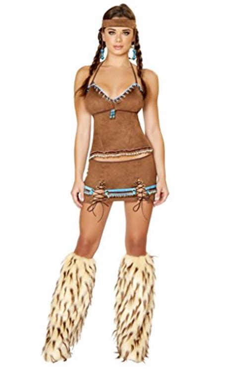 Native American Indian Costumes Of Women Teens And Small