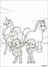 Coloring Pages Unicorn sketch template