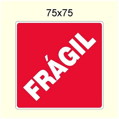fragil etiqueta  fragil