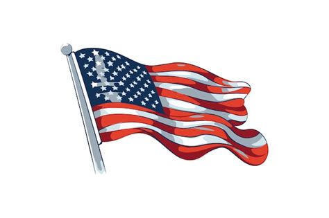 premium vector usa flag vector illustration american flag png