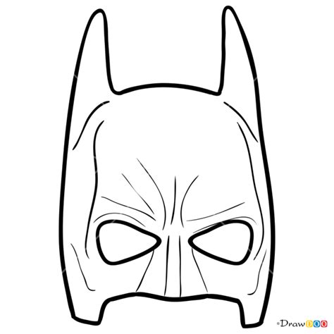 draw batman mask face masks