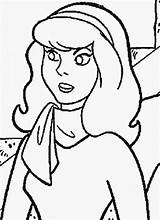 Scooby Doo Coloring Pages Daphne sketch template