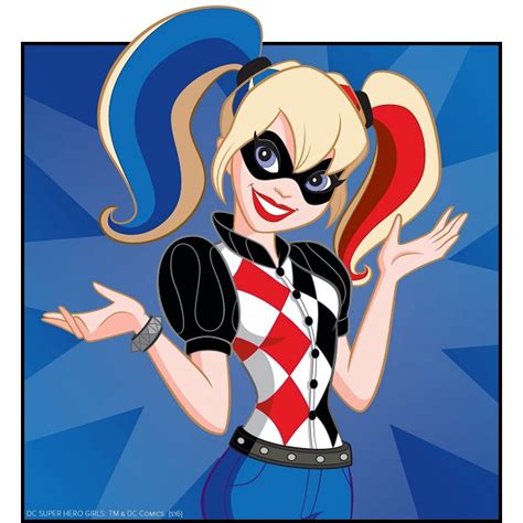 harley quinn at super hero high bounds into great adventure dc