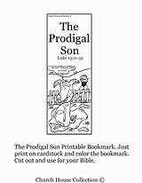 Prodigal Son Coloring Preschool Pages Popular Bible sketch template