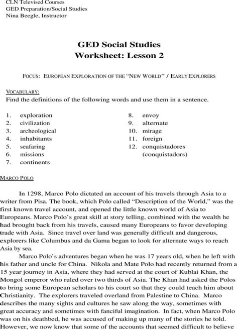 printable ged worksheets peggy worksheets