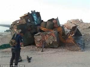 isis using bulldozers to carry out suicide attacks in iraq
