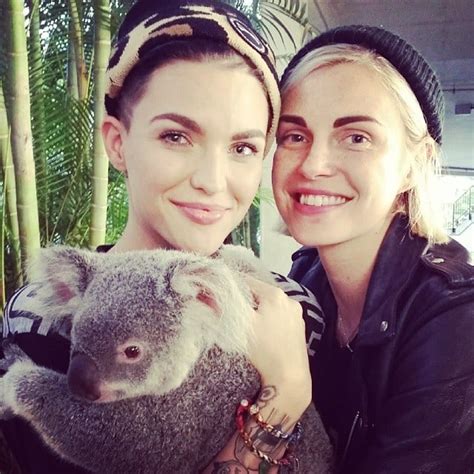 Ruby Rose And Phoebe Dahl Cute Pictures Popsugar