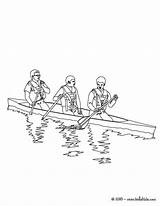 Hellokids Aviron Canoe Canoa Barque Desenho Ausmalen Zum Coloriages Colorear Kanu Kayak Bateaux Colouring Rowing Fluss Pocahontas Vehicules Farben sketch template