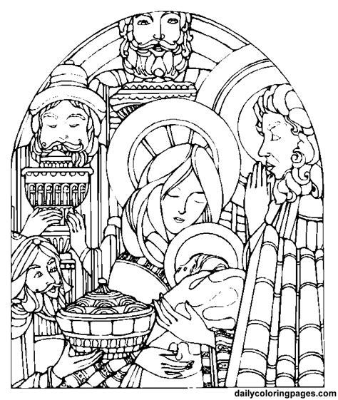 christmas advent coloring pages  print