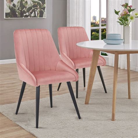 duhome accent chairs mid century modern upholstered kitchen small