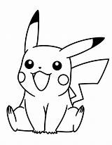 Pokemon Coloring Pages Pikachu Getcoloringpages Printable Print Pokemons sketch template