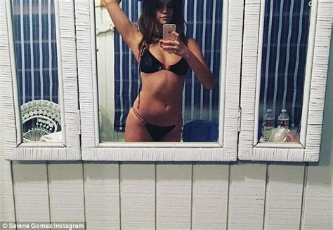 Selena Gomez Shows Off Her Toned Physique In Bikini While With Friends