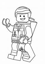 Lego Unikitty Mccain Emmet Bonhomme Undercover Positif Everfreecoloring Benny sketch template
