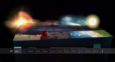 cosmic calendar interactive feature blu ray interactive content clios