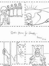 Josef Bibel Kindergottesdienst Prison Kinderbibel Sonntagsschule sketch template