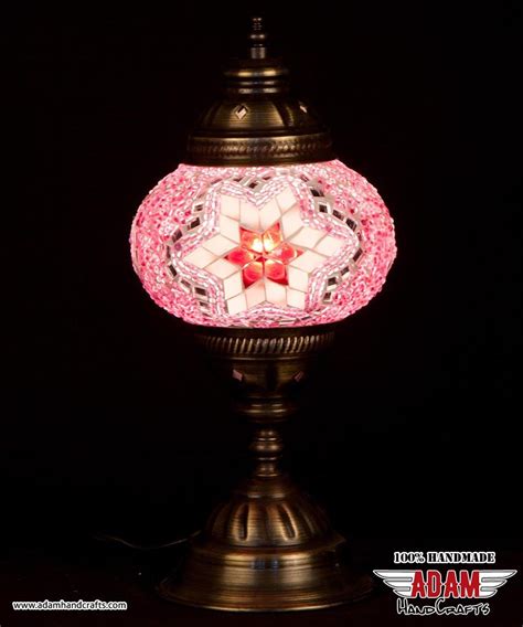 regular mosaic desk lamp pink medium mosaic lamps turkish mosaic  moroccan lamp