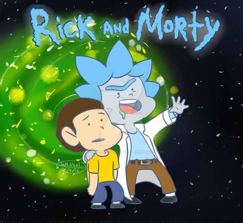Rick And Morty [fan Art 2016] By Thesupernealbrothers On