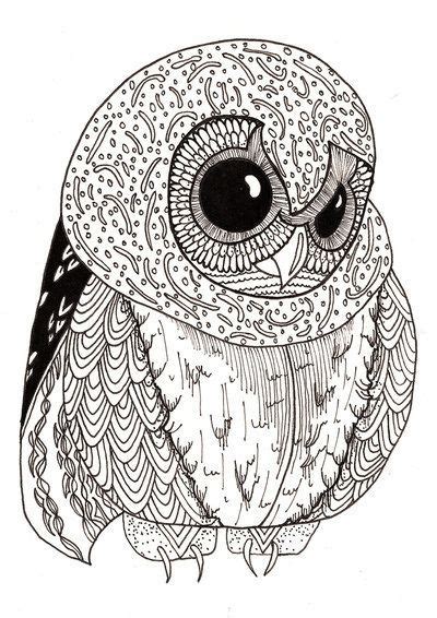 colouring pages  adults google search owl coloring pages animal