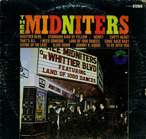 whittier boulevard thee midniters  whittier whittier blvd thee midniters